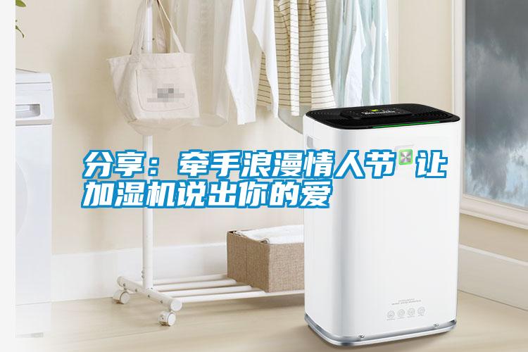 分享:牽手浪漫情人節(jié) 讓加濕機說出你的愛