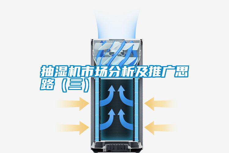 抽濕機市場分析及推廣思路(三)