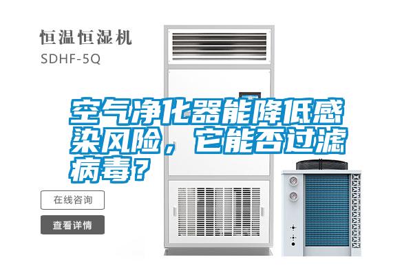 空氣凈化器能降低感染風(fēng)險<div   id=