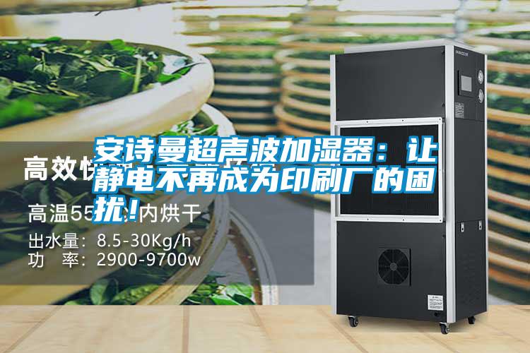 安詩曼超聲波加濕器：讓靜電不再成為印刷廠的困擾<div   id=