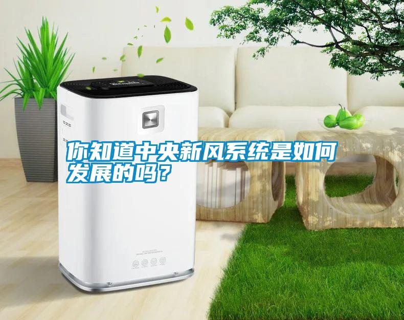 你知道中央新風(fēng)系統(tǒng)是如何發(fā)展的嗎<div   id=