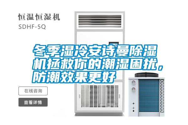 冬季濕冷安詩(shī)曼除濕機(jī)拯救你的潮濕困擾，防潮效果更好