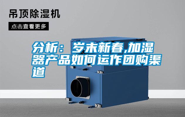 分析:歲末新春,加濕器產品如何運作團購渠道