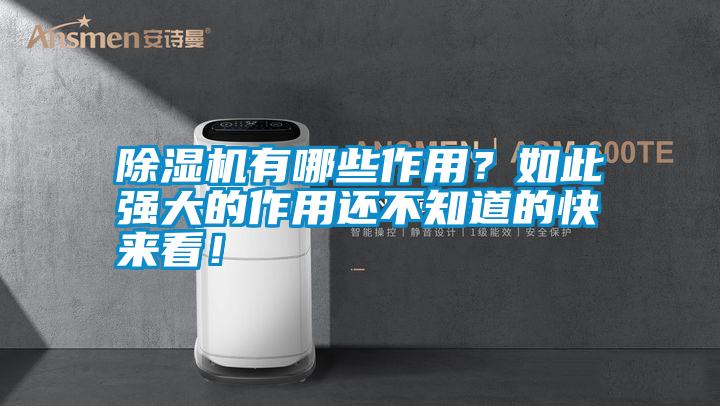除濕機(jī)有哪些作用<div   id=