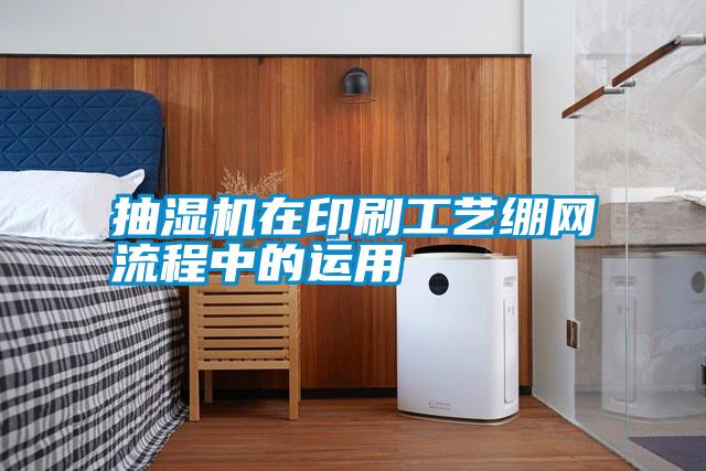抽濕機(jī)在印刷工藝繃網(wǎng)流程中的運用