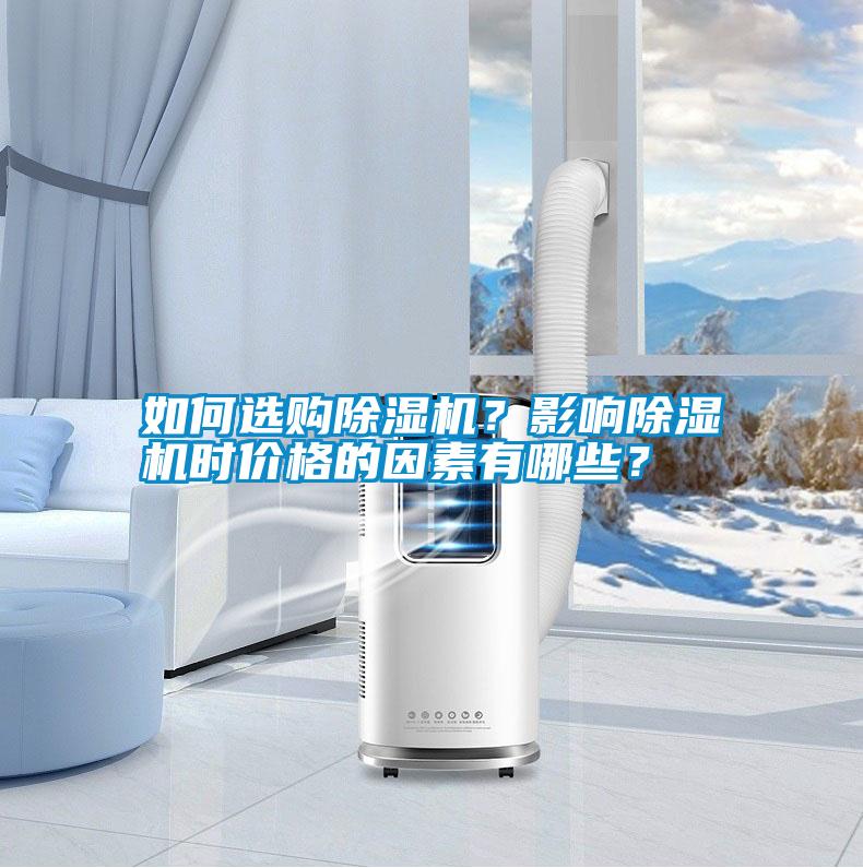 如何選購(gòu)除濕機(jī)？影響除濕機(jī)時(shí)價(jià)格的因素有哪些<div   id=