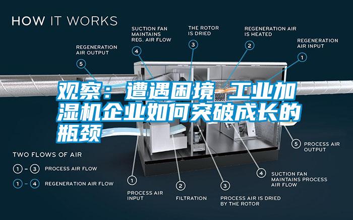 觀察:遭遇困境 工業(yè)加濕機(jī)企業(yè)如何突破成長(zhǎng)的瓶頸