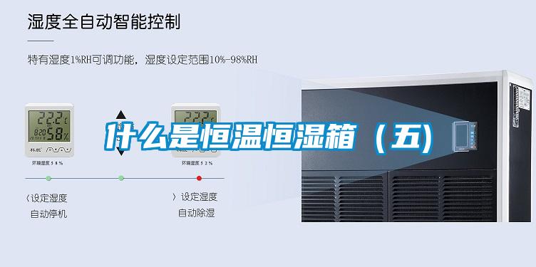 什么是恒溫恒濕箱(五)