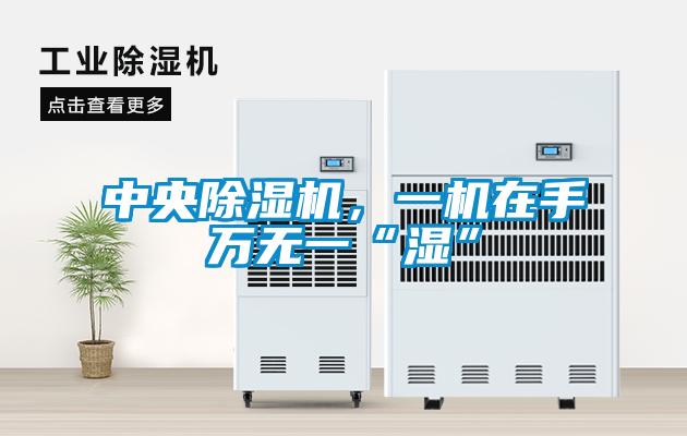 中央除濕機(jī)，一機(jī)在手萬無一“濕”