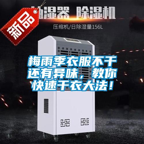 梅雨季衣服不干還有異味<div   id=