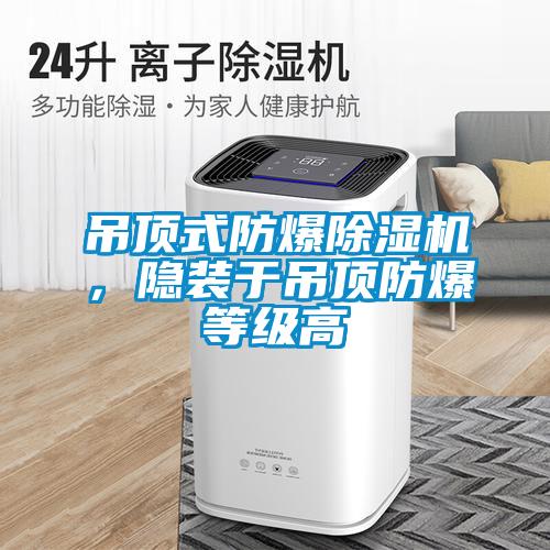 吊頂式防爆除濕機(jī),隱裝于吊頂防爆等級高