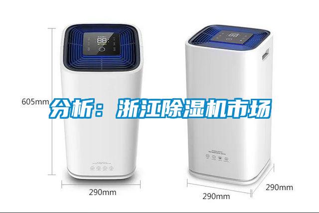 分析:浙江除濕機市場