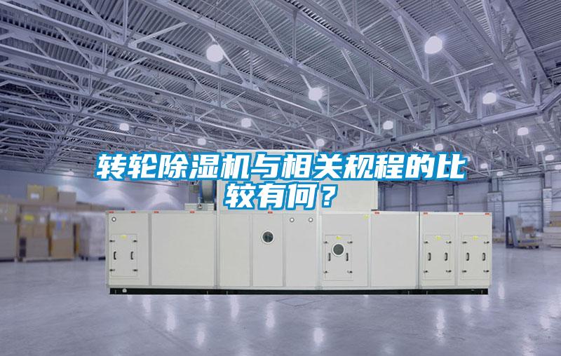 轉(zhuǎn)輪除濕機與相關(guān)規(guī)程的比較有何?
