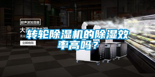 轉(zhuǎn)輪除濕機(jī)的除濕效率高嗎<div   id=