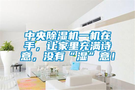 中央除濕機一機在手<div   id=