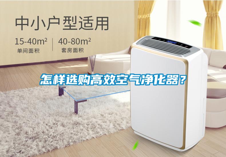 怎樣選購(gòu)高效空氣凈化器<div   id=