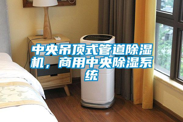 中央吊頂式管道除濕機(jī)<div   id=