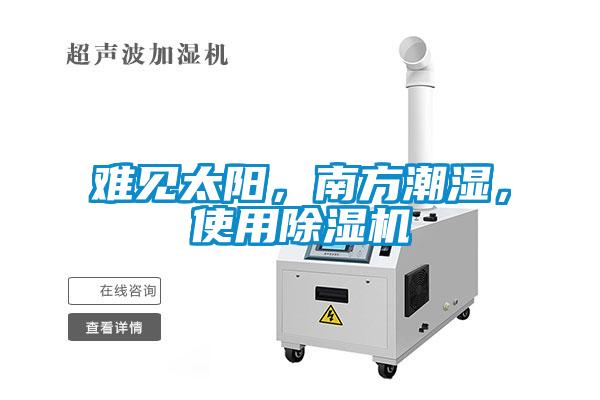 難見太陽，南方潮濕<div   id=