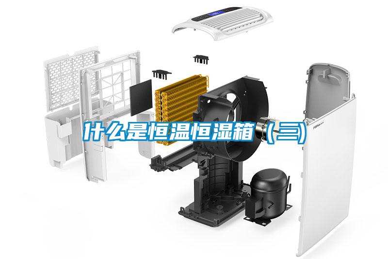 什么是恒溫恒濕箱(三)