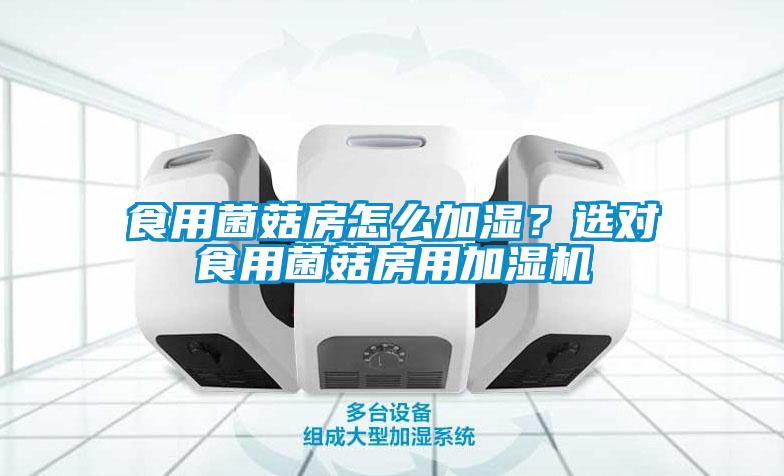食用菌菇房怎么加濕?選對(duì)食用菌菇房用加濕機(jī)