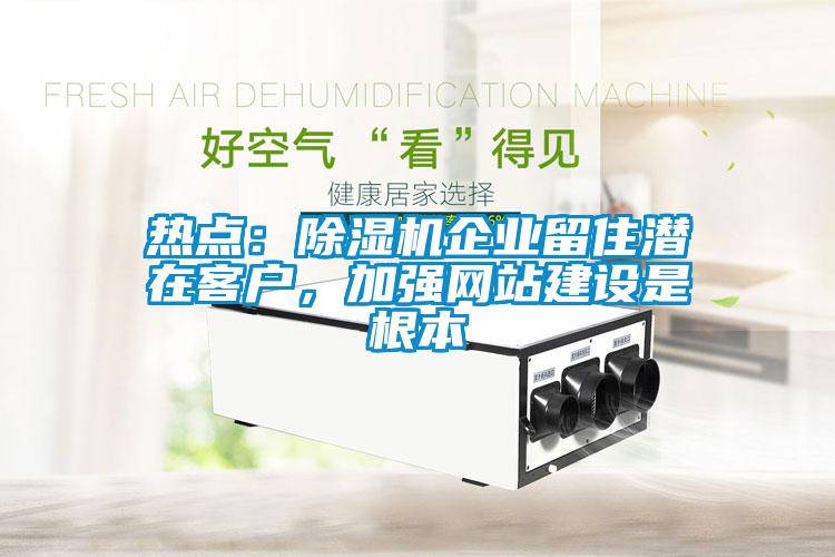 熱點(diǎn)：除濕機(jī)企業(yè)留住潛在客戶<div   id=