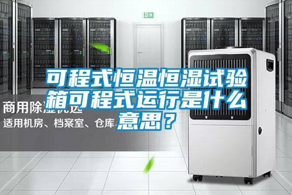 可程式恒溫恒濕試驗(yàn)箱可程式運(yùn)行是什么意思<div   id=