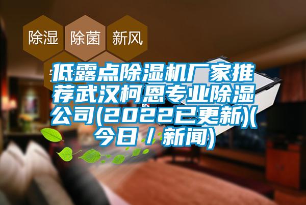 低露點(diǎn)除濕機(jī)廠家推薦武漢柯恩專業(yè)除濕公司(2022已更新)(今日/新聞)