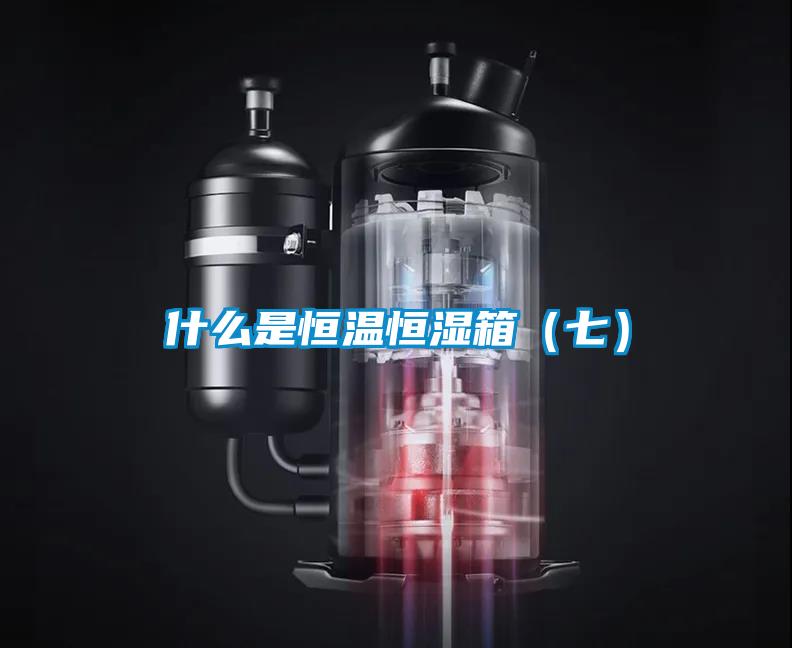 什么是恒溫恒濕箱(七)