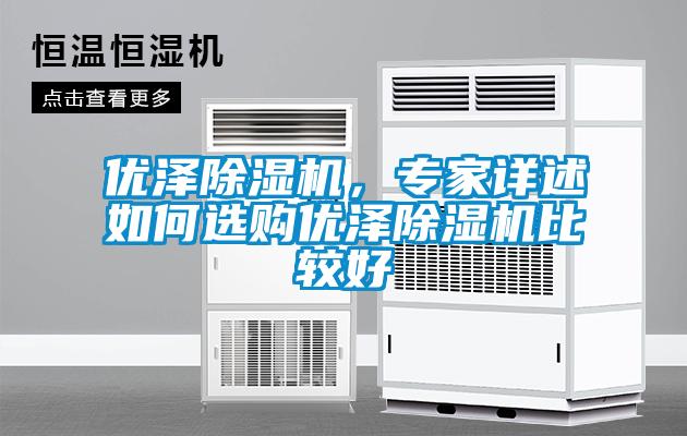 優(yōu)澤除濕機(jī),專家詳述如何選購優(yōu)澤除濕機(jī)比較好
