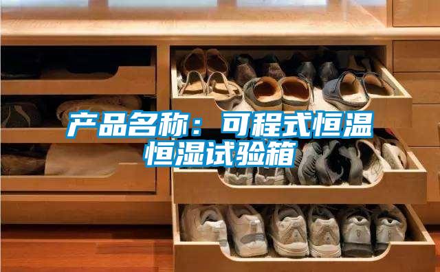 產(chǎn)品名稱:可程式恒溫恒濕試驗箱
