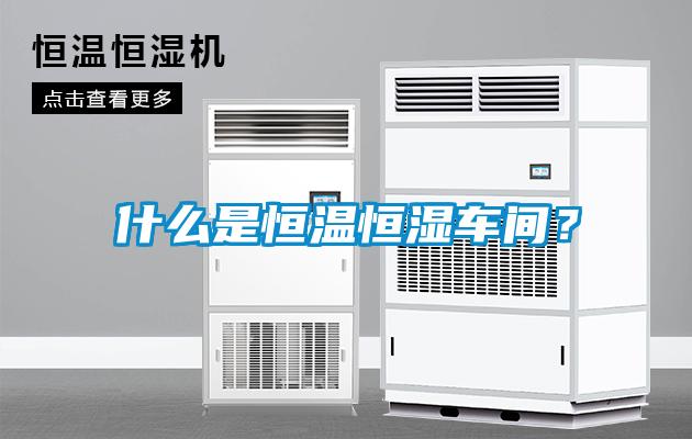 什么是恒溫恒濕車間<div   id=