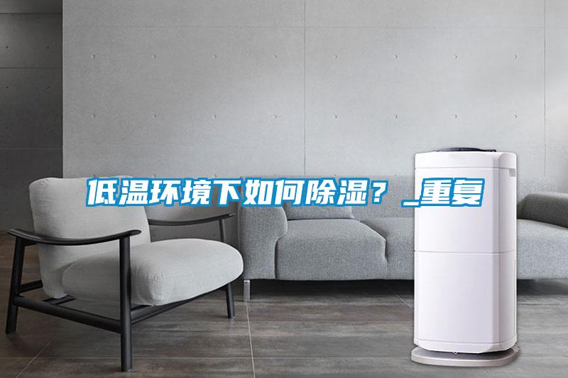 低溫環(huán)境下如何除濕<div   id=