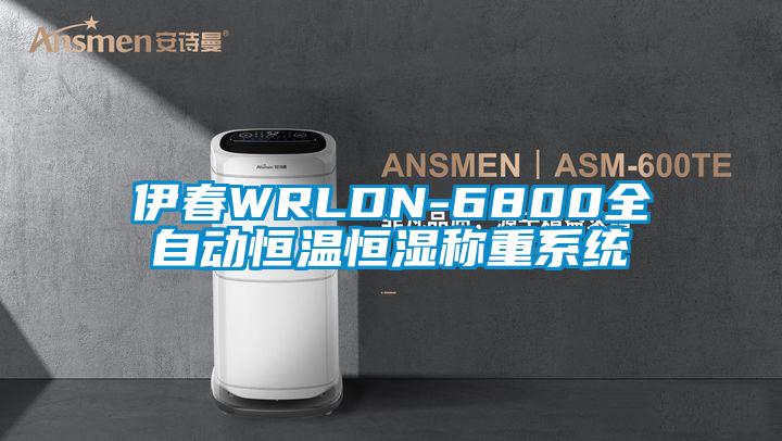 伊春WRLDN-6800全自動(dòng)恒溫恒濕稱(chēng)重系統(tǒng)