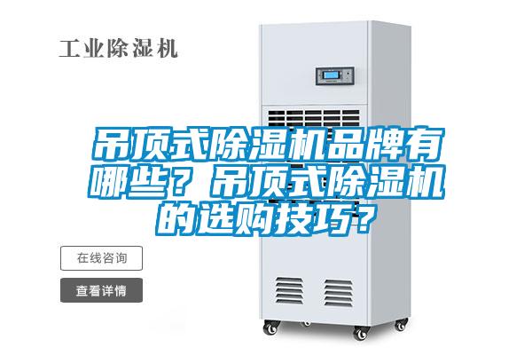 吊頂式除濕機(jī)品牌有哪些？吊頂式除濕機(jī)的選購(gòu)技巧<div   id=