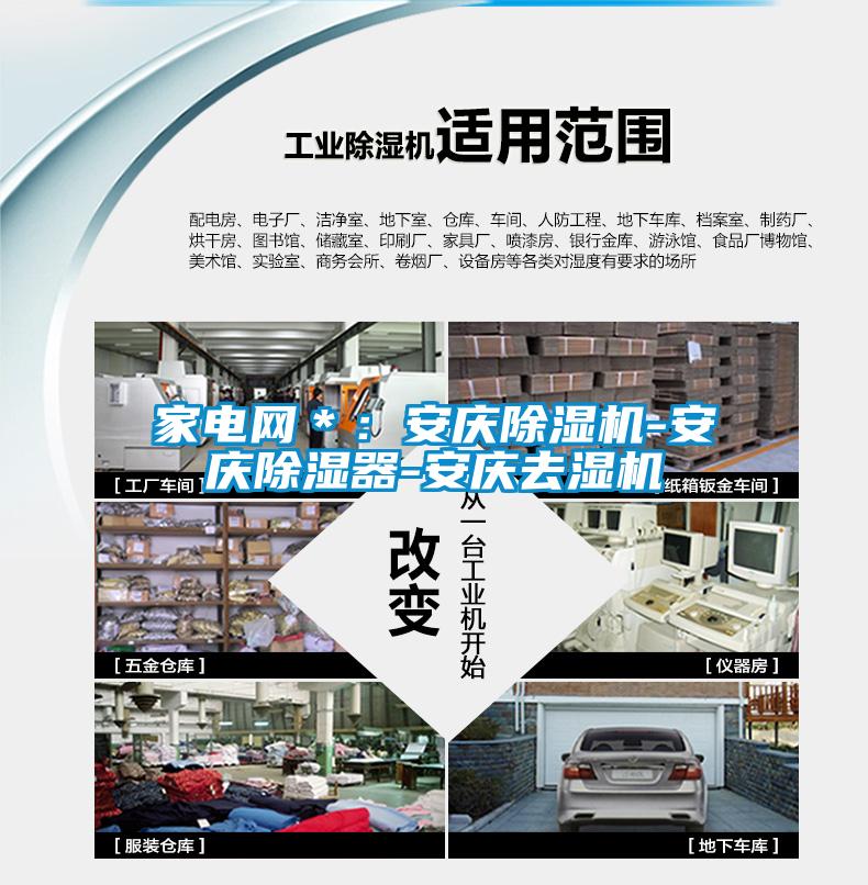 家電網(wǎng)*:安慶除濕機(jī)-安慶除濕器-安慶去濕機(jī)