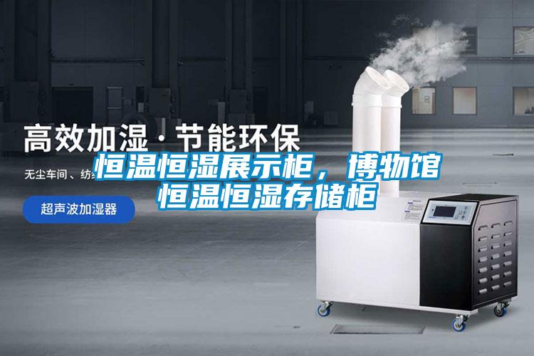 恒溫恒濕展示柜<div   id=