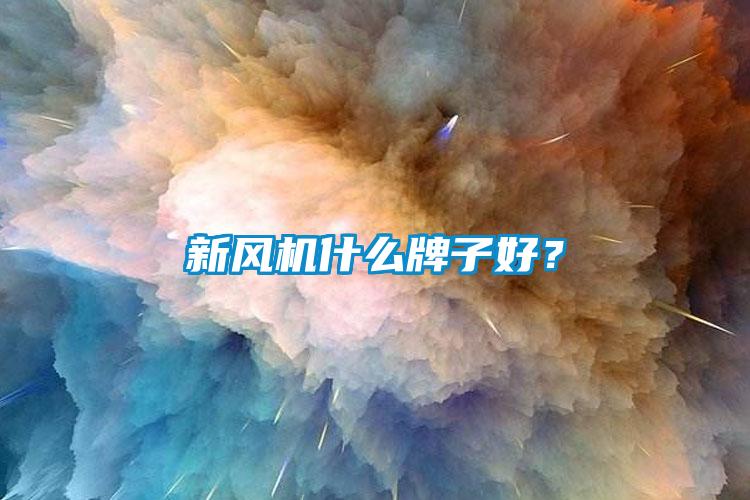 新風(fēng)機(jī)什么牌子好<div   id=