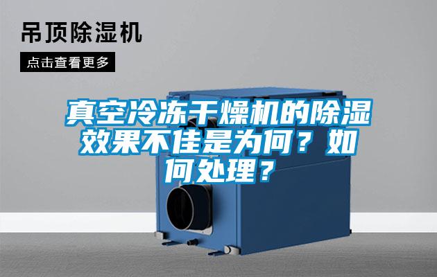 真空冷凍干燥機(jī)的除濕效果不佳是為何？如何處理<div   id=