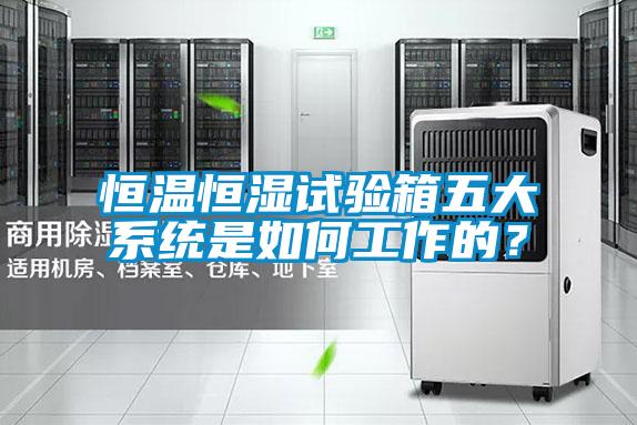 恒溫恒濕試驗箱五大系統(tǒng)是如何工作的?