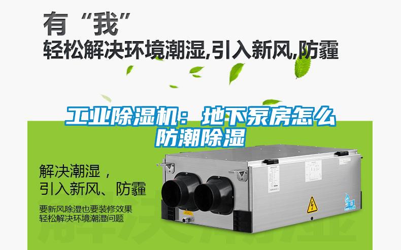 工業(yè)除濕機(jī):地下泵房怎么防潮除濕