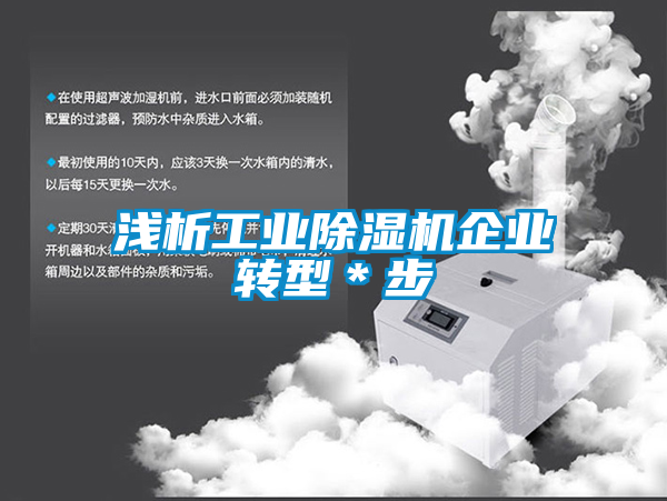 淺析工業(yè)除濕機企業(yè)轉型*步