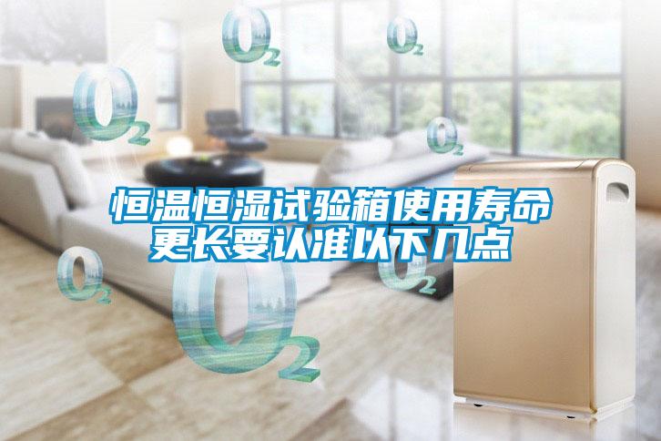 恒溫恒濕試驗箱使用壽命更長要認(rèn)準(zhǔn)以下幾點