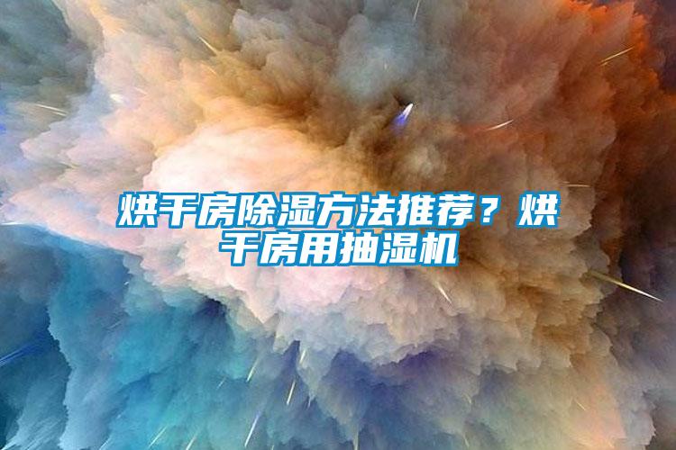 烘干房除濕方法推薦<div   id=