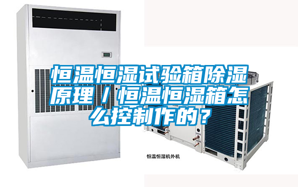 恒溫恒濕試驗箱除濕原理／恒溫恒濕箱怎么控制作的<div   id=