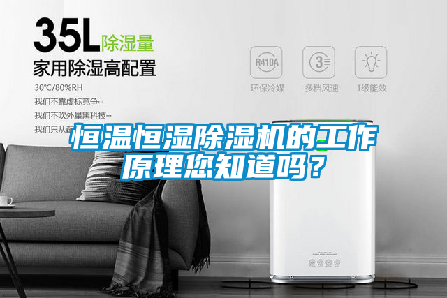 恒溫恒濕除濕機(jī)的工作原理您知道嗎?