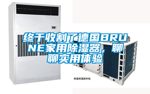 終于收割了德國(guó)BRUNE家用除濕器<div   id=