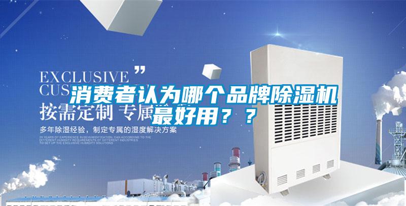 消費者認為哪個品牌除濕機最好用<div   id=