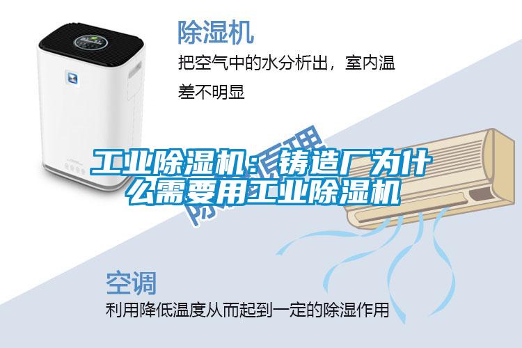 工業(yè)除濕機(jī):鑄造廠為什么需要用工業(yè)除濕機(jī)