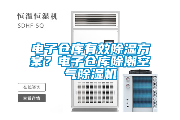 電子倉庫有效除濕方案？電子倉庫除潮空氣除濕機(jī)