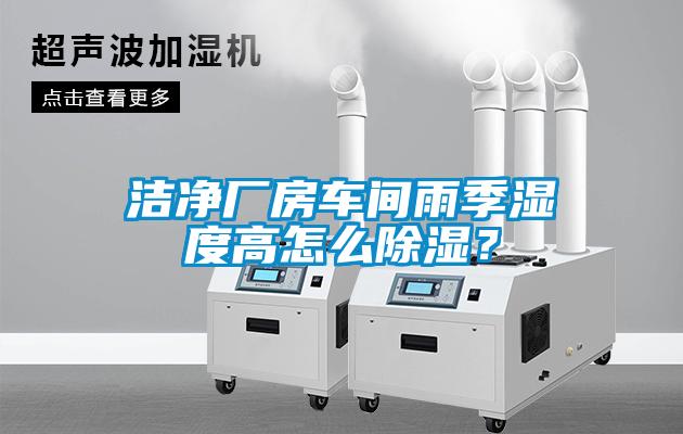 潔凈廠房車間雨季濕度高怎么除濕<div   id=